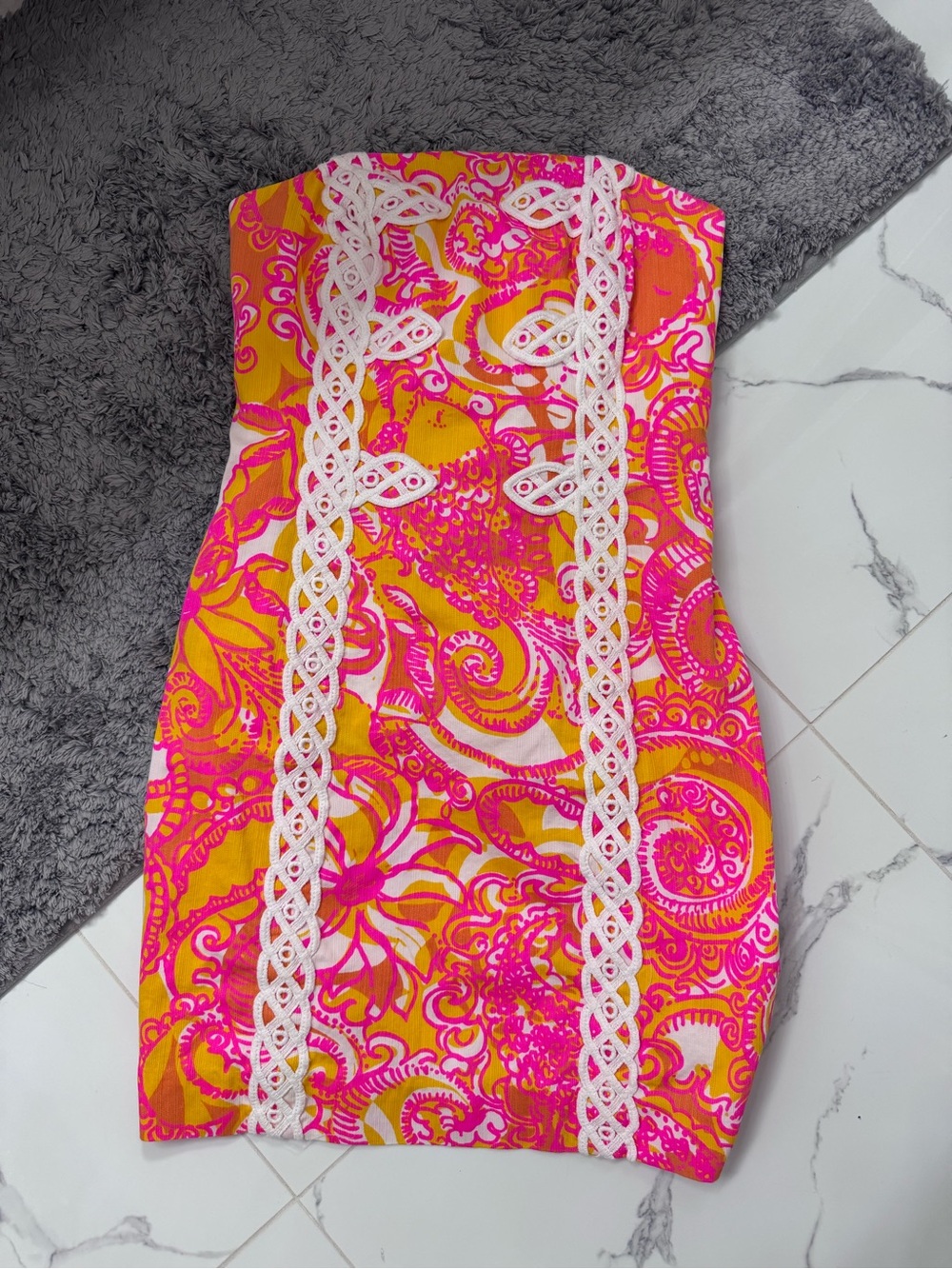 Lilly Pulitzer Tansy Strapless Dress!
